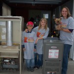 Dianne Parker family wins free furnace throughout Heat Up Minnesota