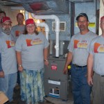Heat Up Minnesota and Chappell Central install furnace in Sacred Heart MN